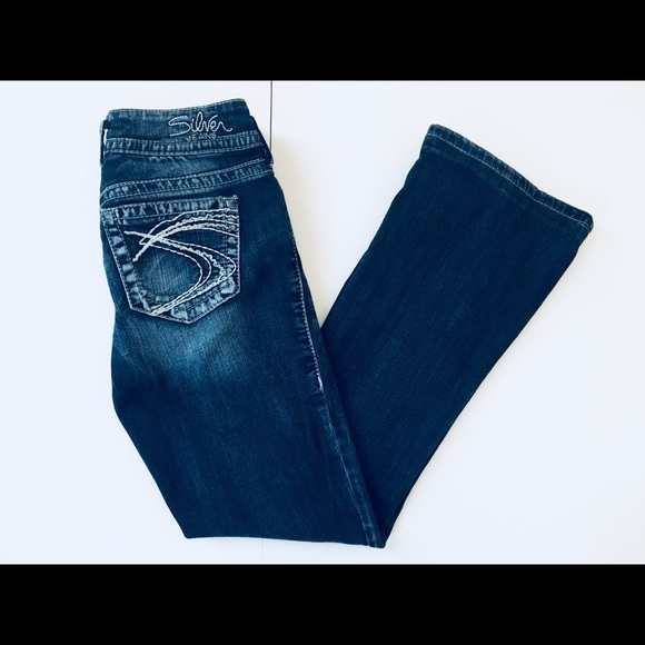 Silver Jeans Denim - Silver Brand Suki Bootcut 👖 Jeans 27"/27"